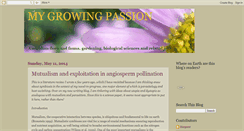 Desktop Screenshot of growingpassion.org