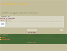 Tablet Screenshot of growingpassion.org